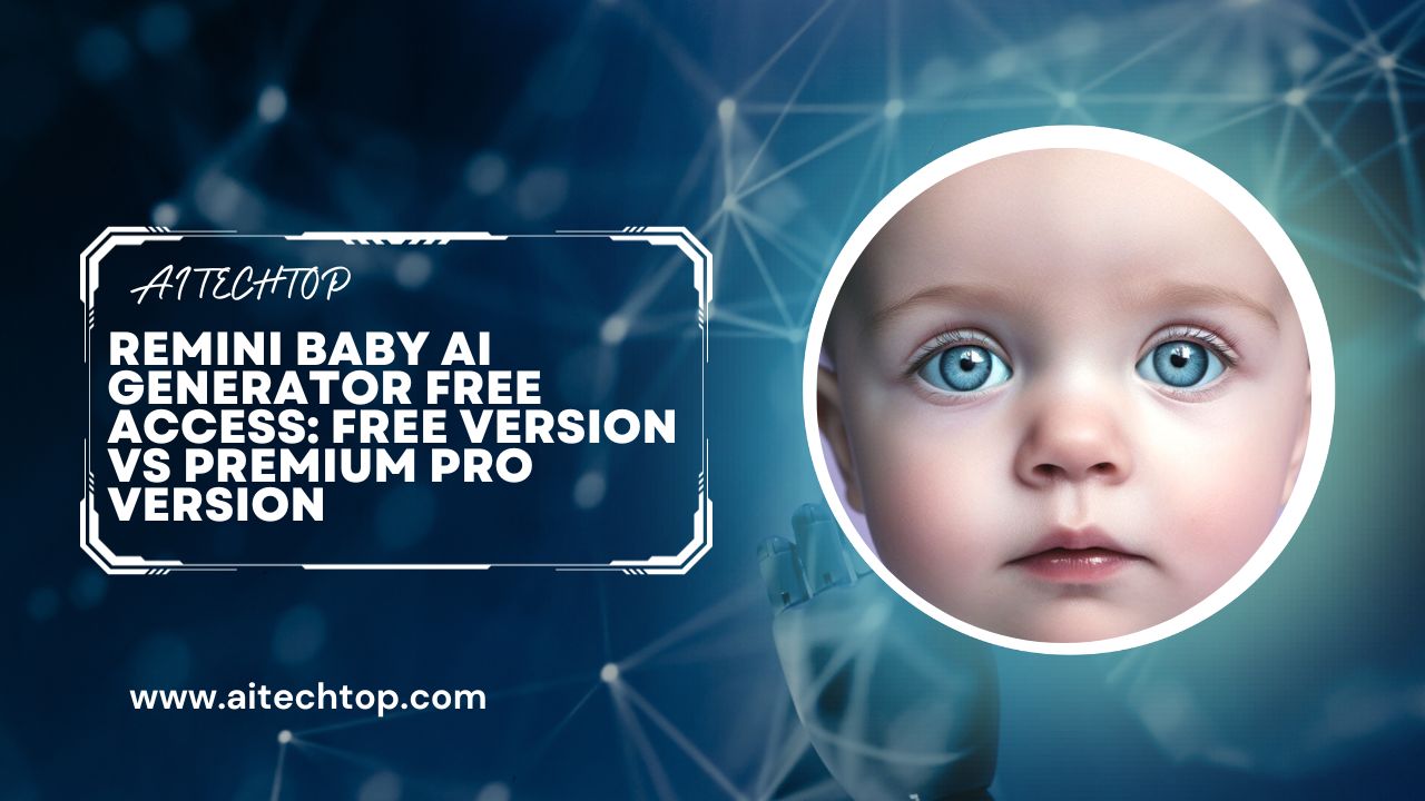 Remini Baby AI generator free access: Free Version vs Premium Pro Version